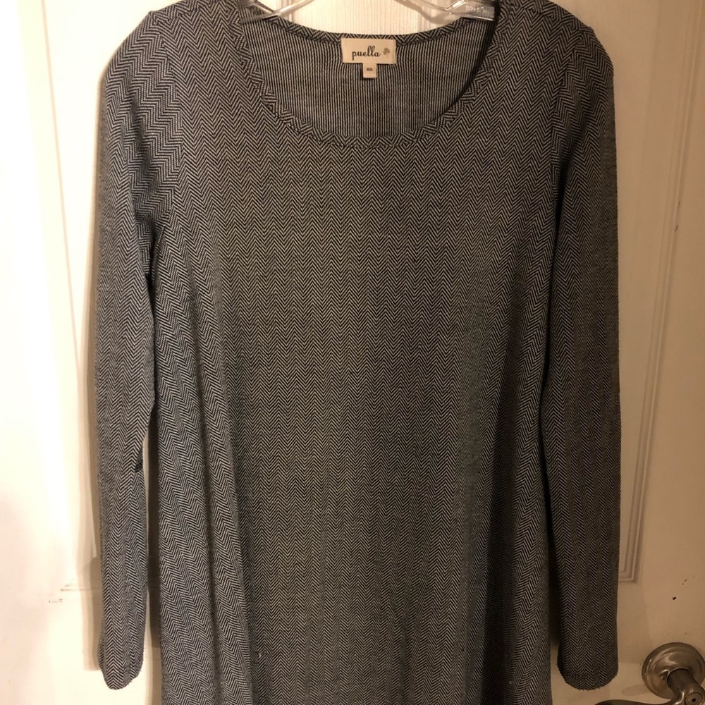 anthropology Puella swing dress winter XS - Picture 5 of 9